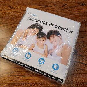 Soft Tides Twin Terry Waterproof Mattress Protector
